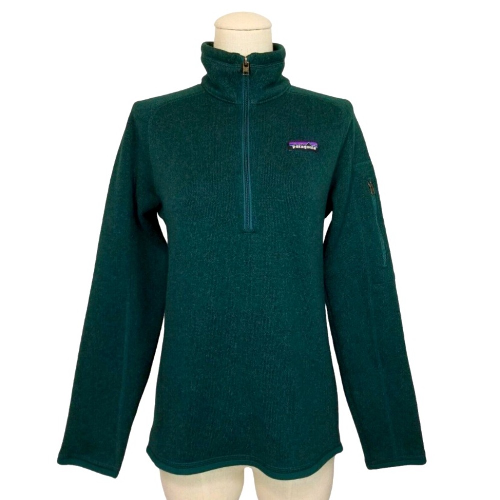 Women’s Patagonia Better Sweater 1/4 zip pullover-EUC